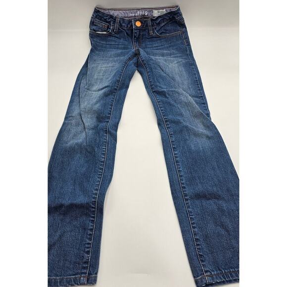 2 pair Gap/Old Navy Girl's Size 10 Regular Blue Jeans - Picture 6 of 9